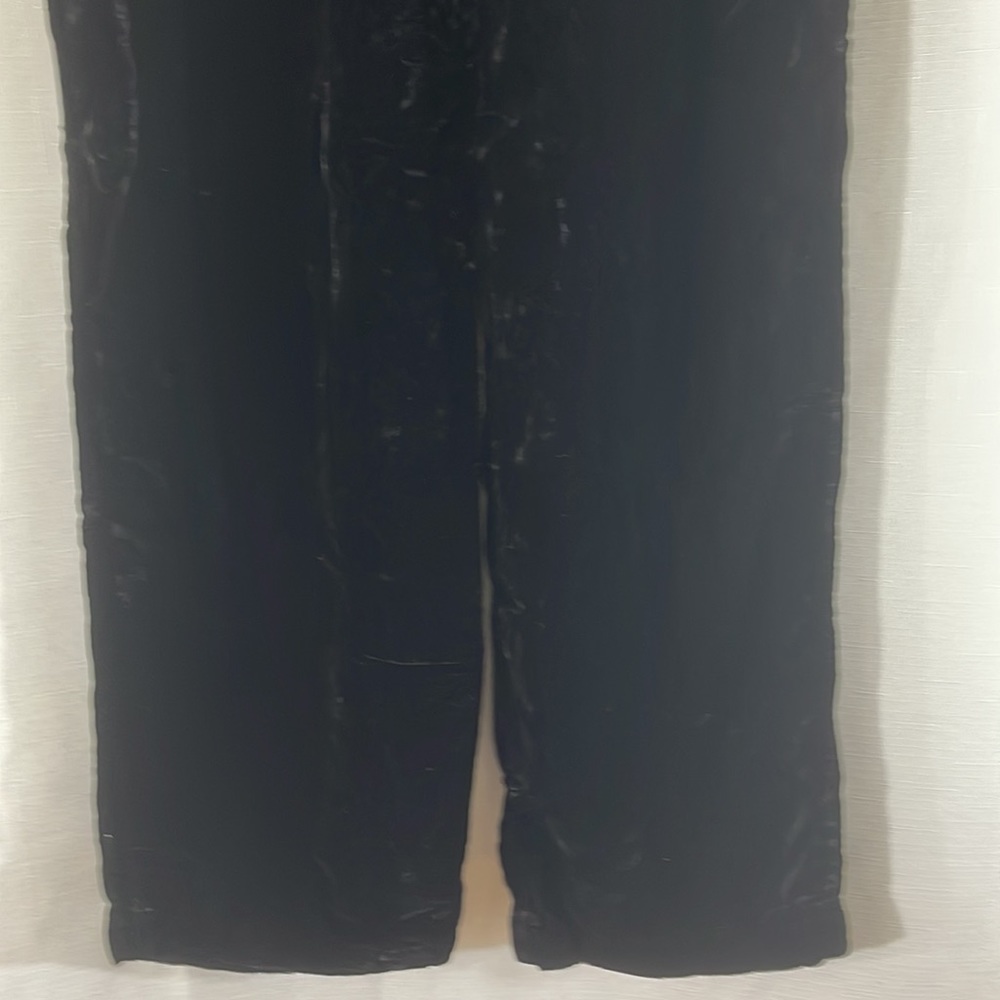 611 10/$50ππ»ββοΈ J. Jill Rayon Velvet Black Slacks - Picture 9 of 16